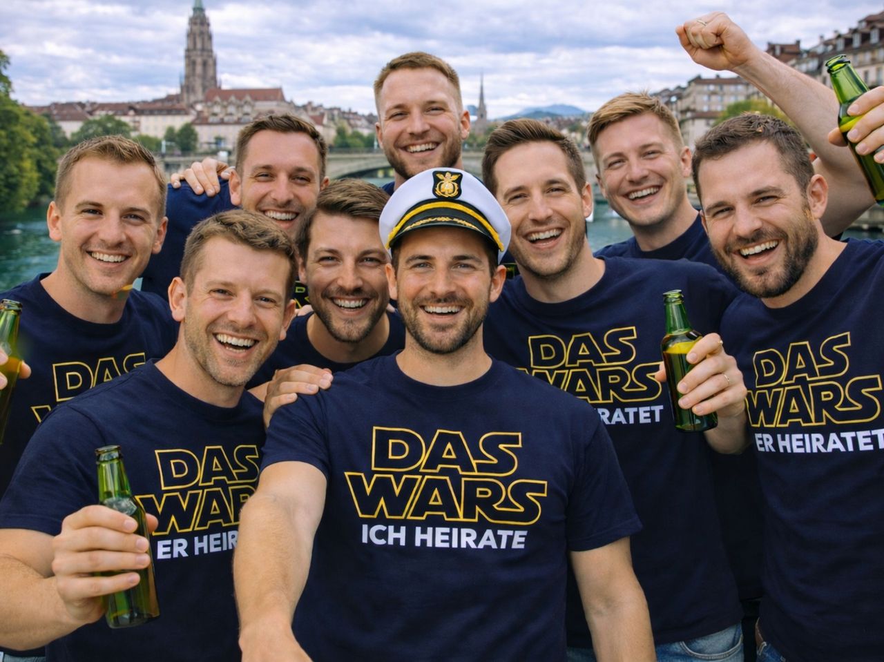 Polterchallenge "Hangover - Wolf Pack" near Bern