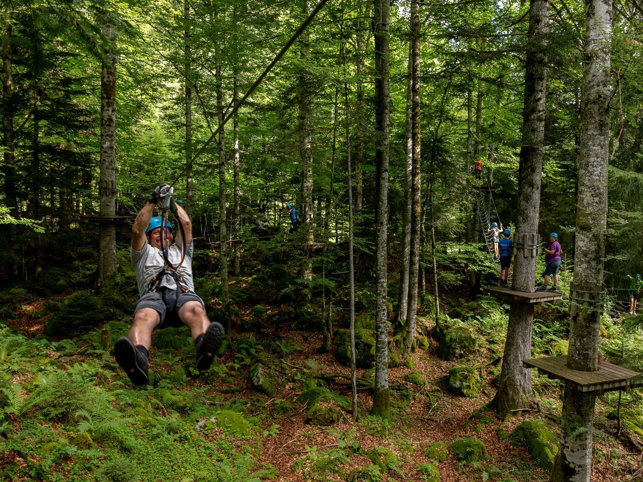 Eintritt DiscOWer Seilpark Melchsee‑Frutt