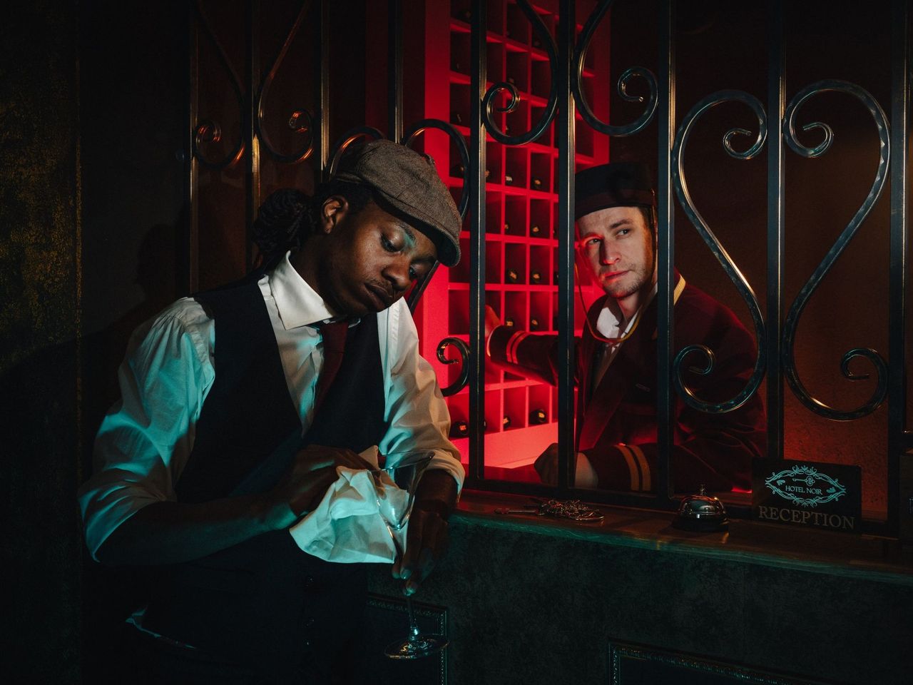 "Grand Hotel Noir" Detektiv Escape Room St. Gallen