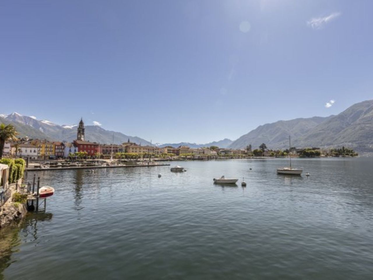 Schifffahrt Locarno - Brissago Hafen Ticket
