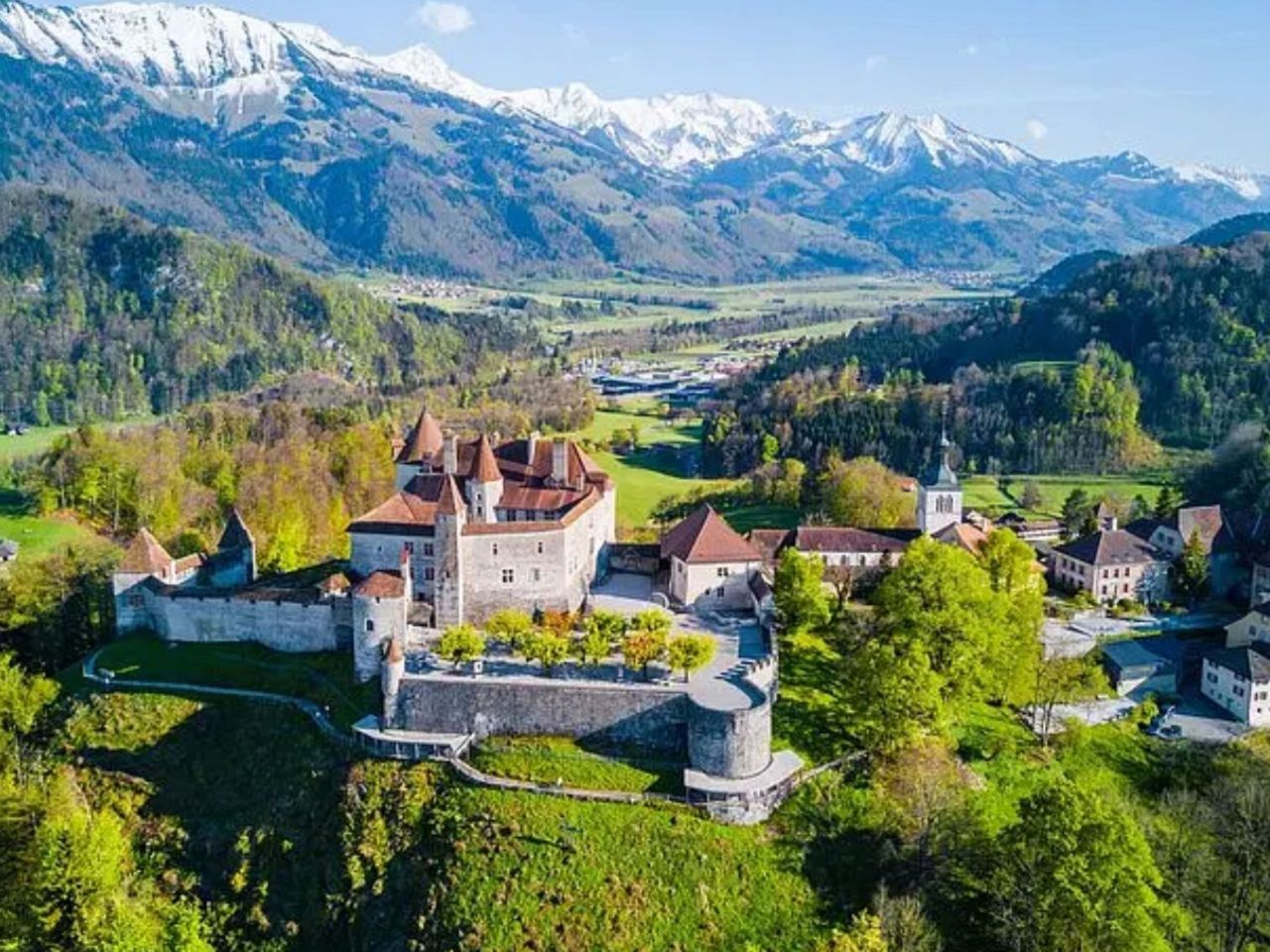 Ab Zürich: Gruyères Käse- und Schokoladenverkostung privater Tagesausflug