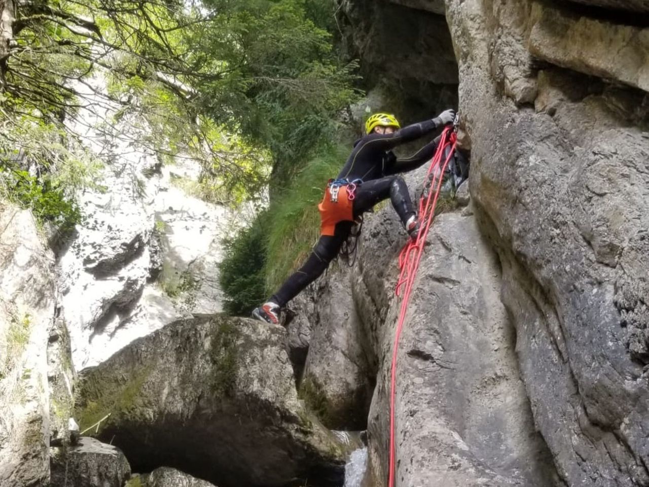 Chli Schliere Canyoning ab Interlaken