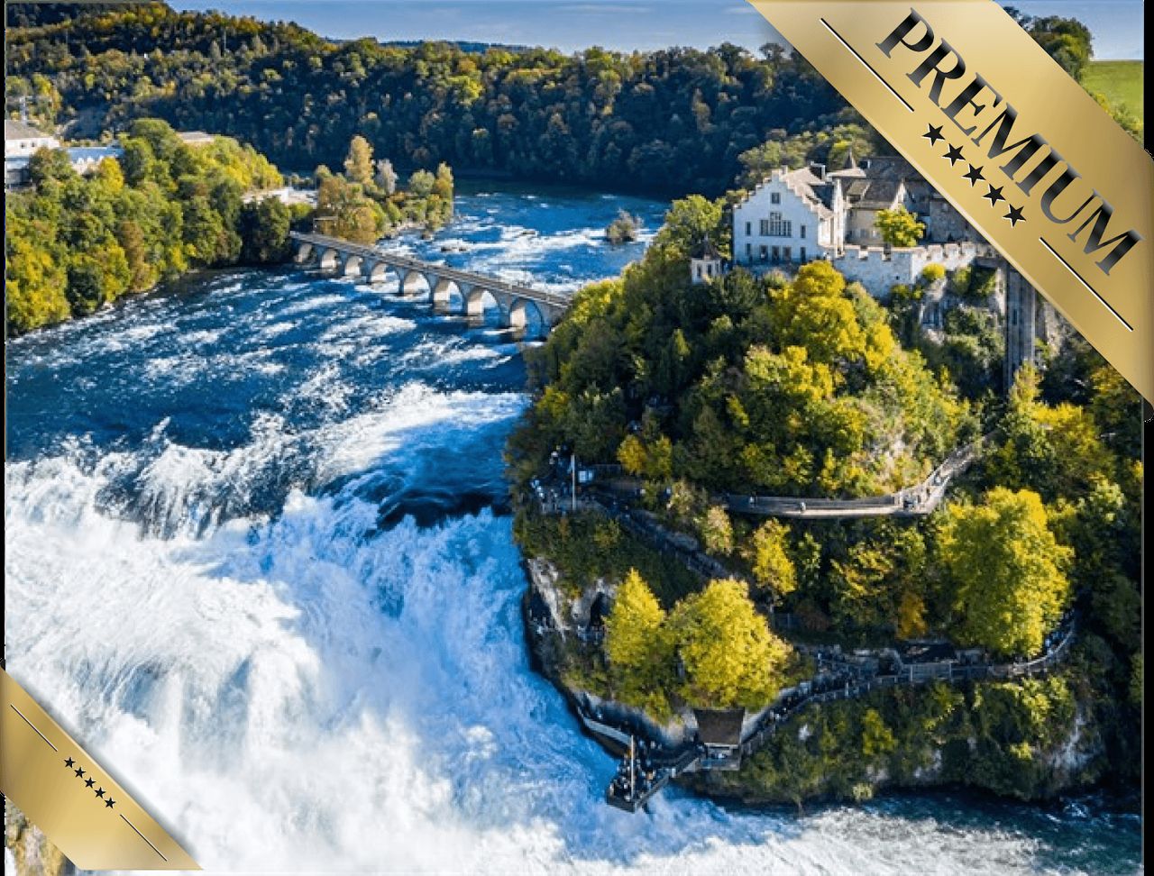 Rundflug Bodensee und Rheinfall ab Sitterdorf – exklusiv für 1 bis 3 Personen