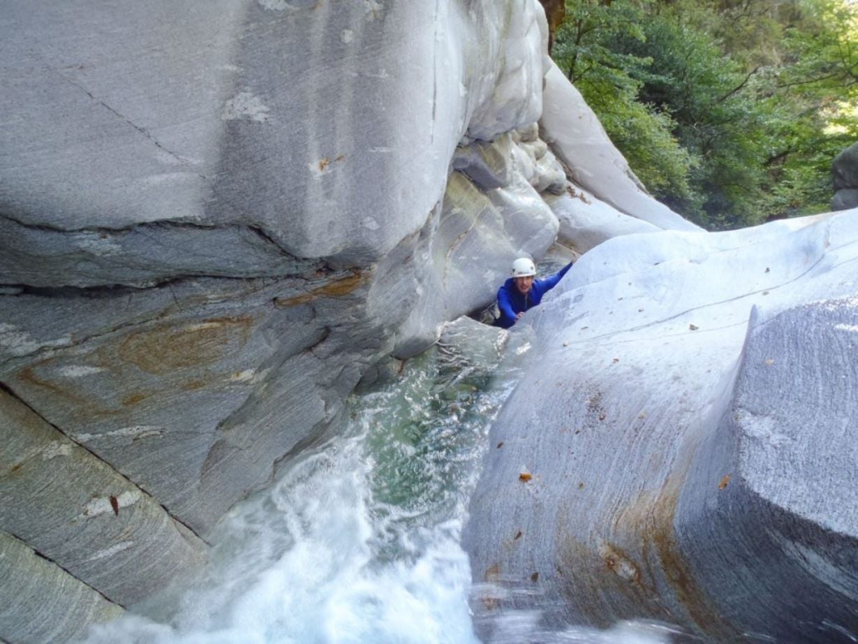 Boggera Canyoning für Anfänger