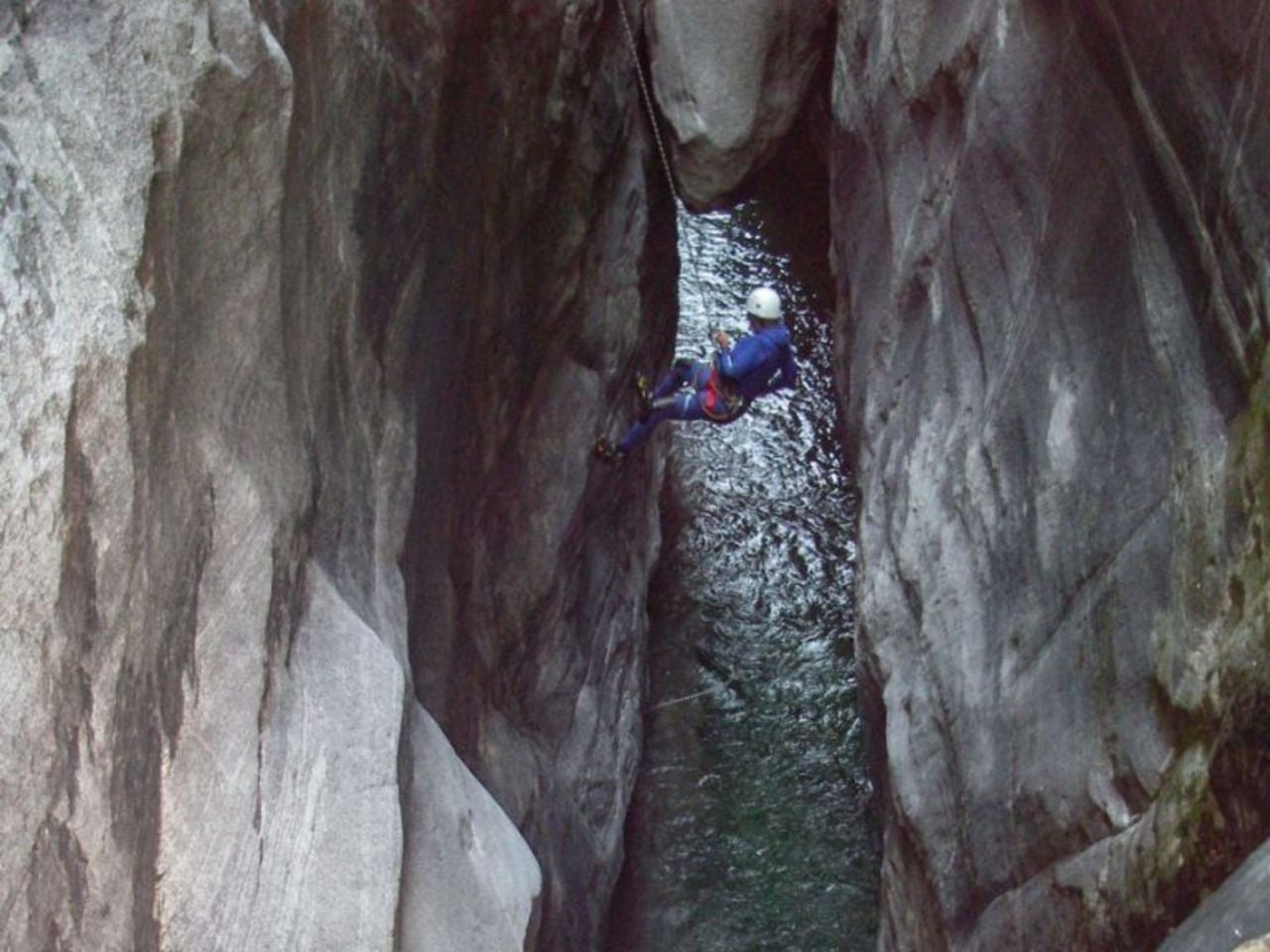 Iragna Canyoning für Fortgeschrittene