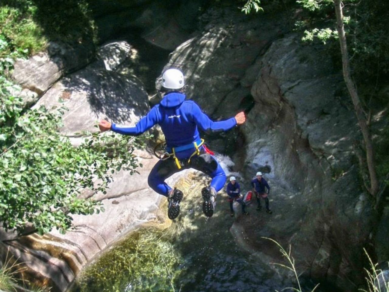 Iragna Canyoning für Fortgeschrittene