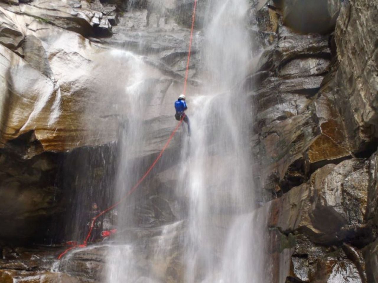 Iragna Canyoning für Fortgeschrittene