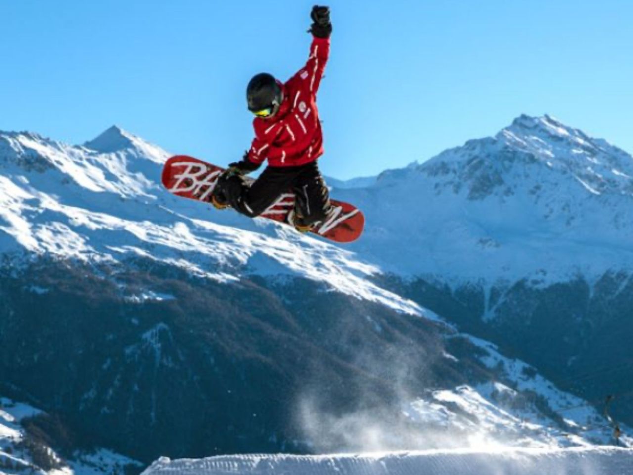 Private Snowboard Lessons in Veysonnaz