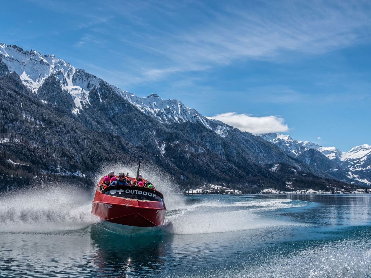 Jetboat Interlaken Brienzersee ab Bönigen