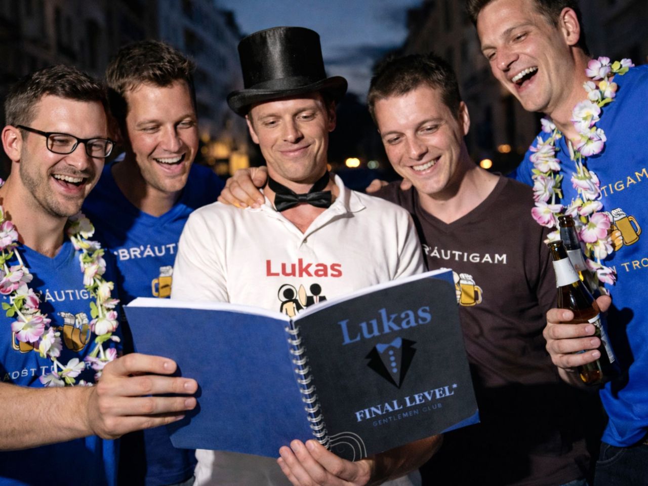 "Gentlemen Club" Escape Game für Junggesellenabschied in Zofingen