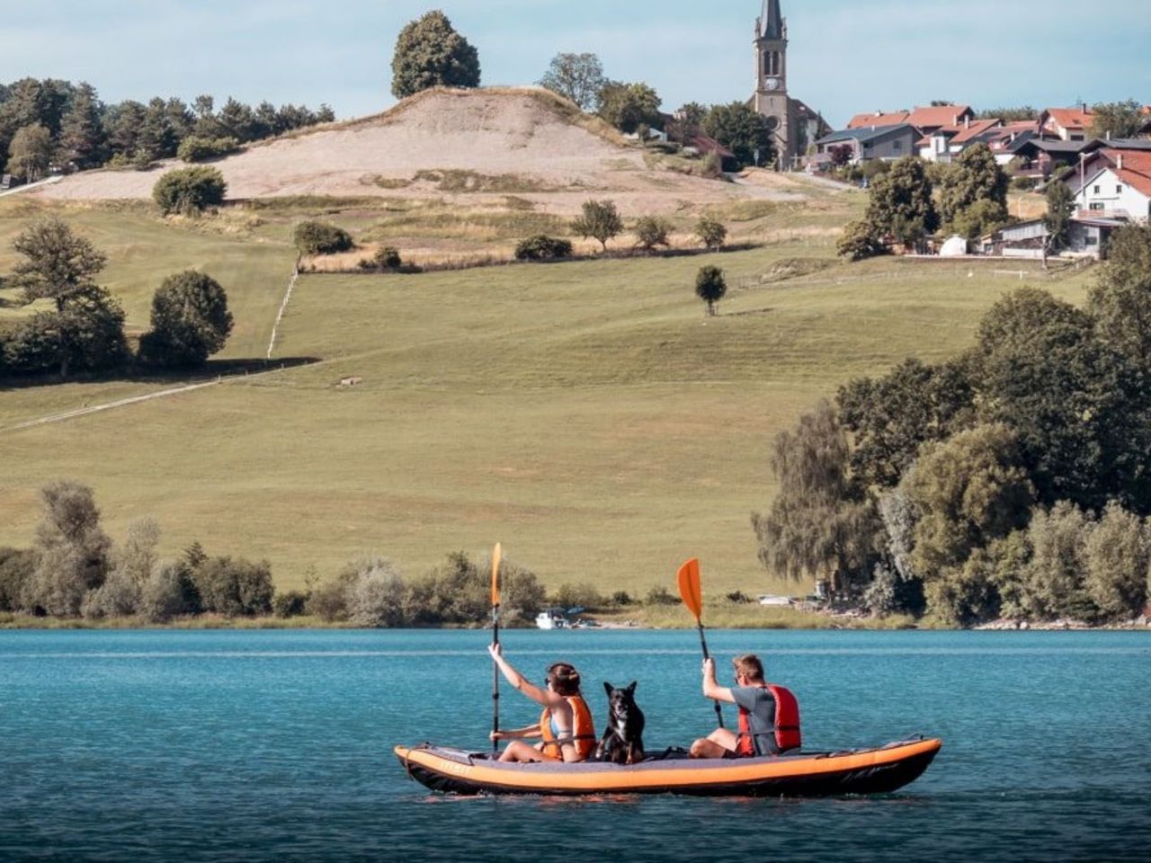 Kajak in Gstaad und Rougemont