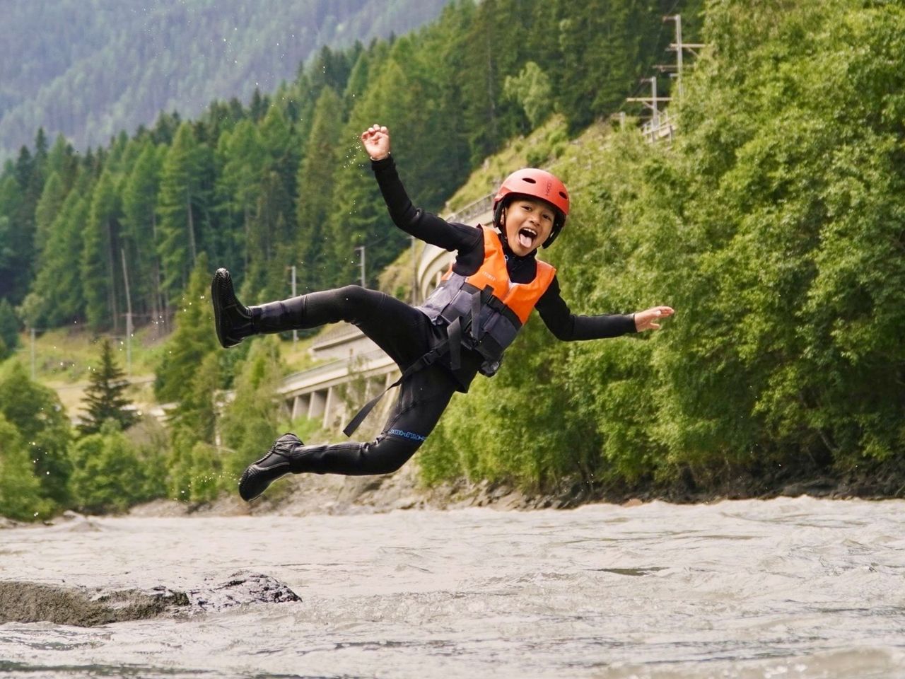 Family Rafting on the Lütschine from Interlaken