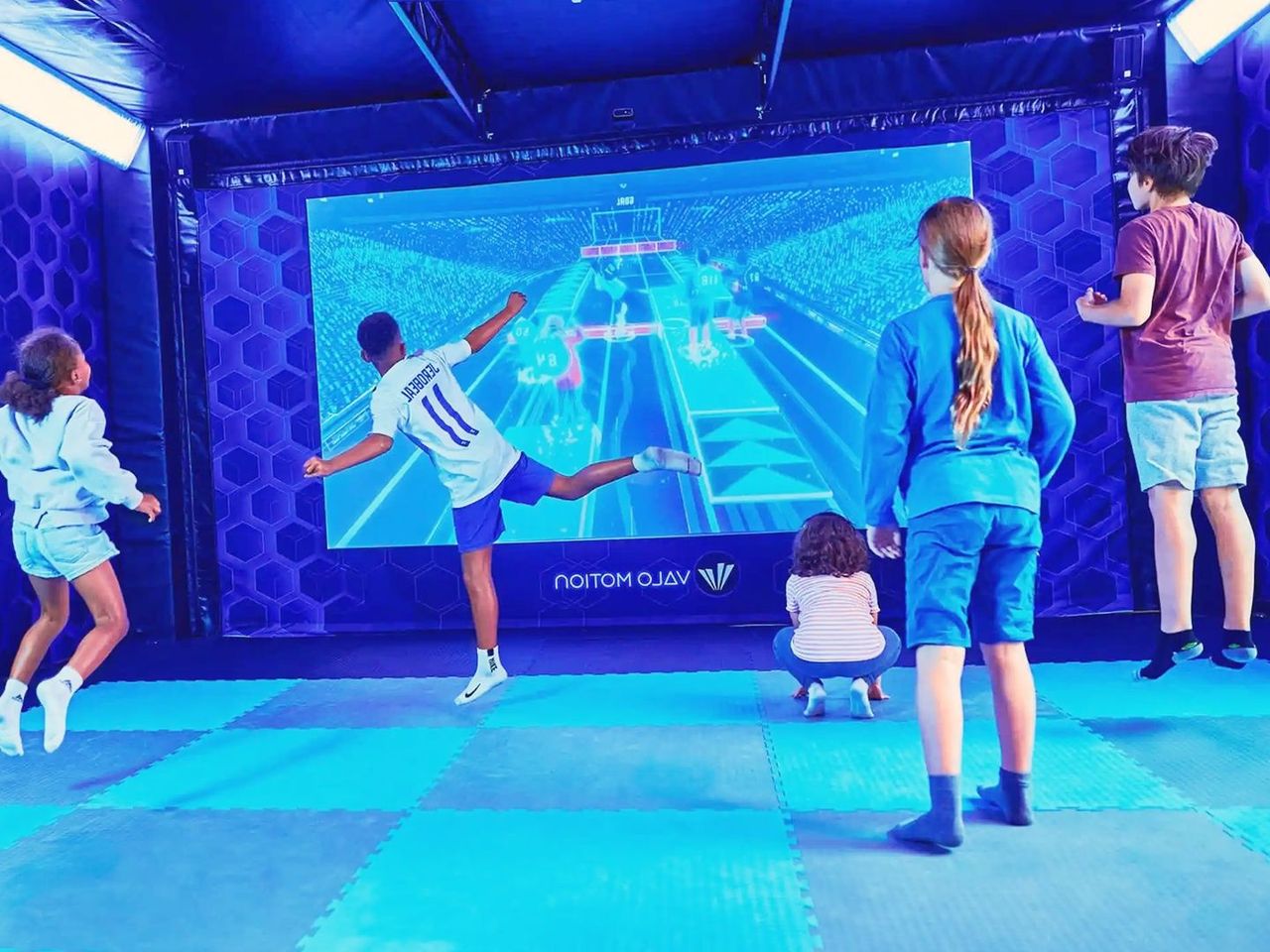 “Valo Arena Jump and Run” VR Games beim Flughafen Zürich