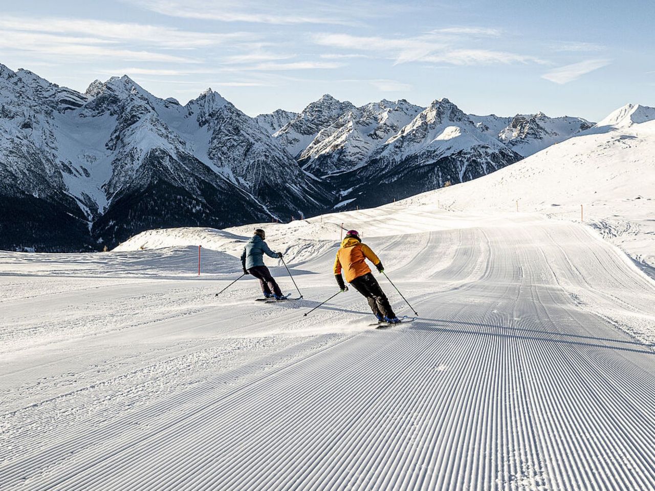 Private Ski Lessons in Scuol