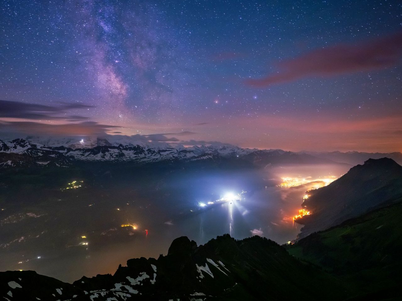 Vollmondfahrt aufs Brienzer Rothorn mit Drei-Gänge-Menü