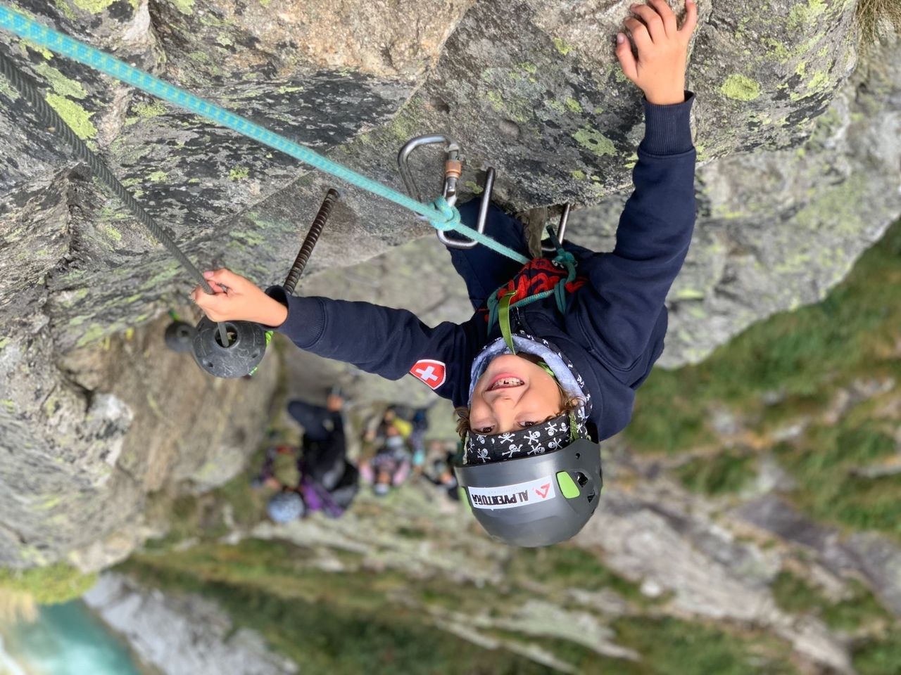 Schnupper Klettersteig Andermatt für Familien