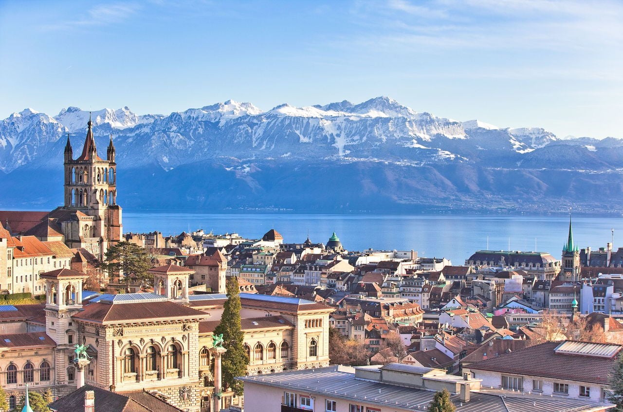 Ab Lausanne: Bustour nach Interlaken mit Harder Kulm