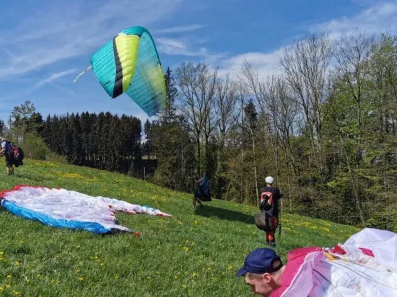 Schnupperkurs Gleitschirmflug ab Niederbüren
