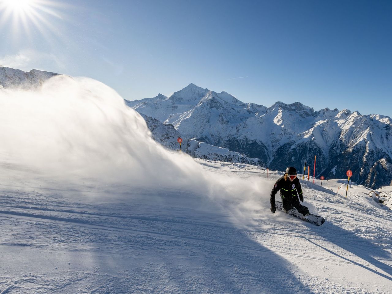 Skigebiet Hannigalp: 5 Tage Snowboardunterricht Gruppe