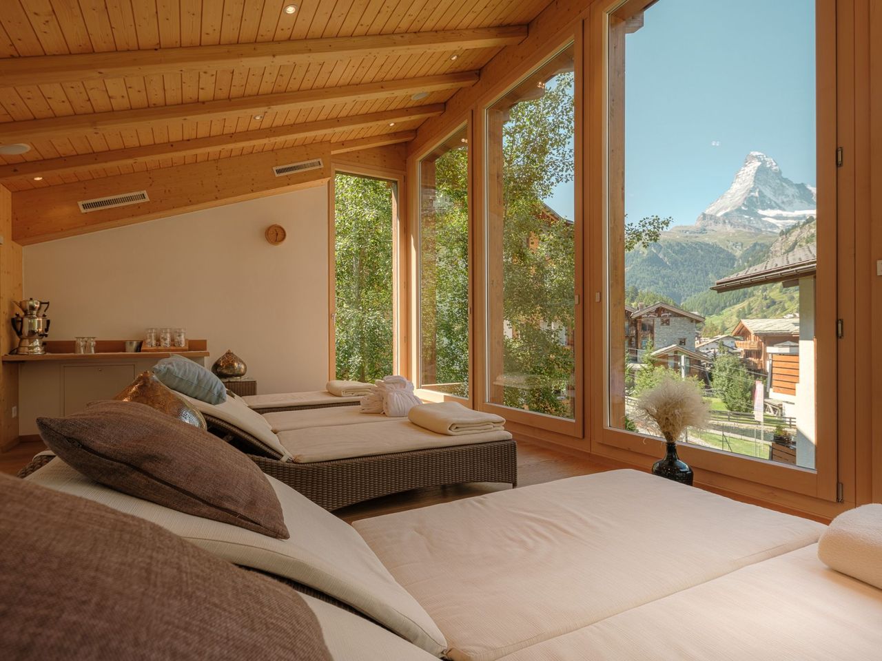 Privates Day Spa im Wellness Hotel Bella Vista in Zermatt