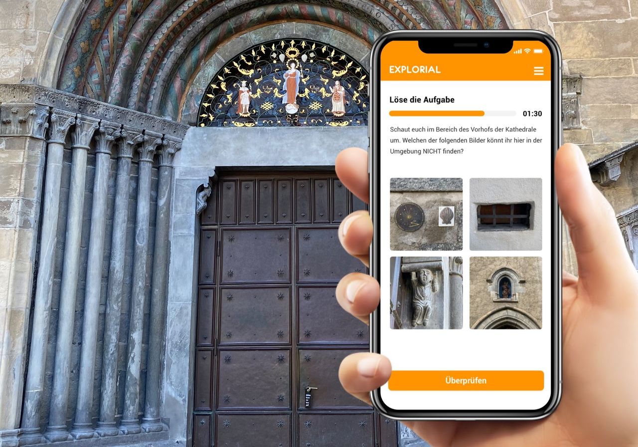 Chur interactive scavenger hunt with smartphone