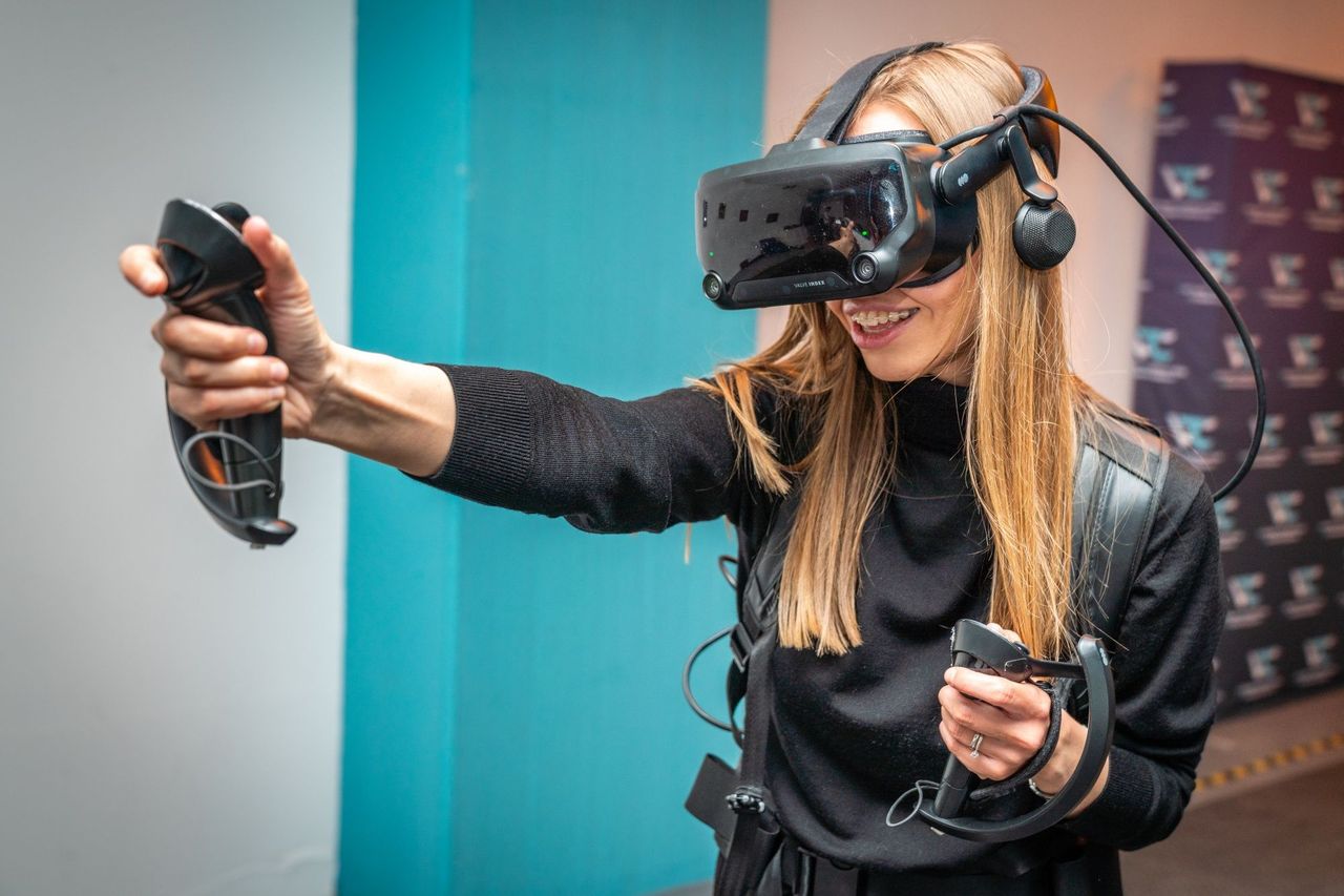 "Cyber Punk" Virtual Reality Game in Zürich