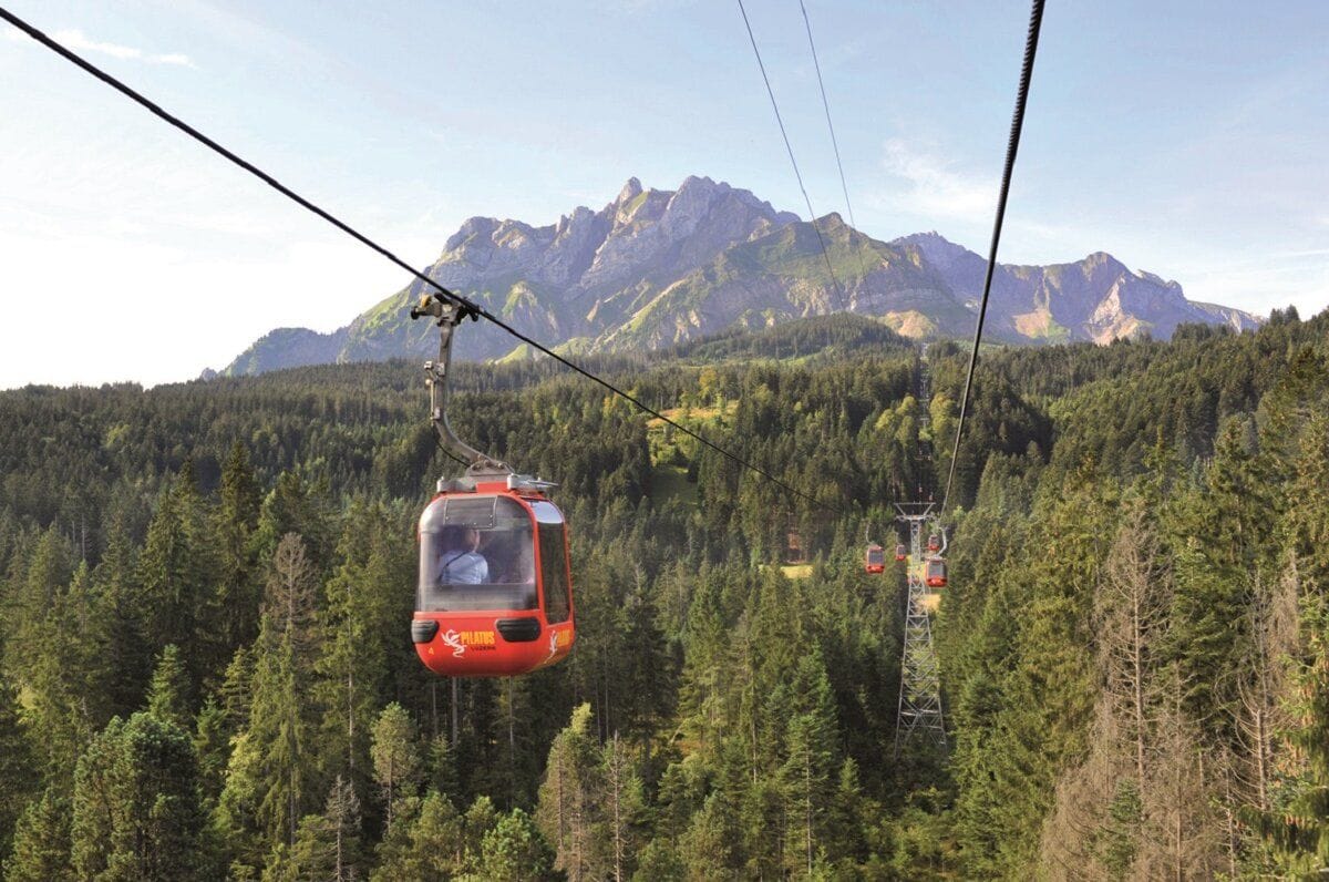 Ab Luzern: geführte Tour Pilatus Goldene Rundfahrt inkl. Bergbahn und Schifffahrt