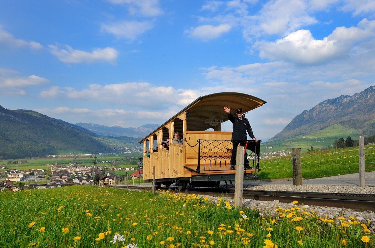 Ab Zürich: Tagestour Stanserhorn inkl. Cabrio Seilbahn