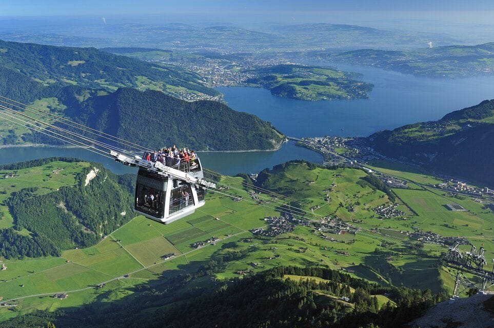Ab Zürich: Tagestour Stanserhorn inkl. Cabrio Seilbahn