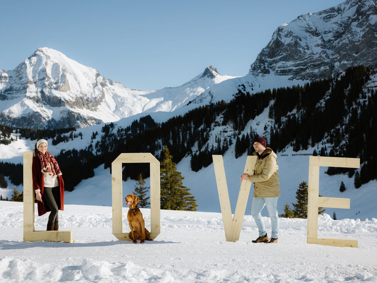 Winter LoveTrail am VogellisiBerg