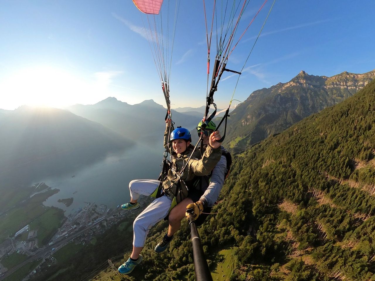 Paragliding Eggberge Vierwaldstättersee
