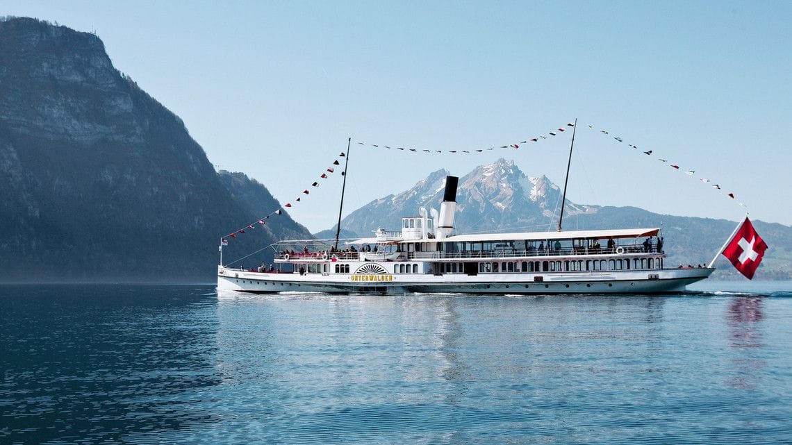 Ticket Luzern - Brunnen mit dem Schiff