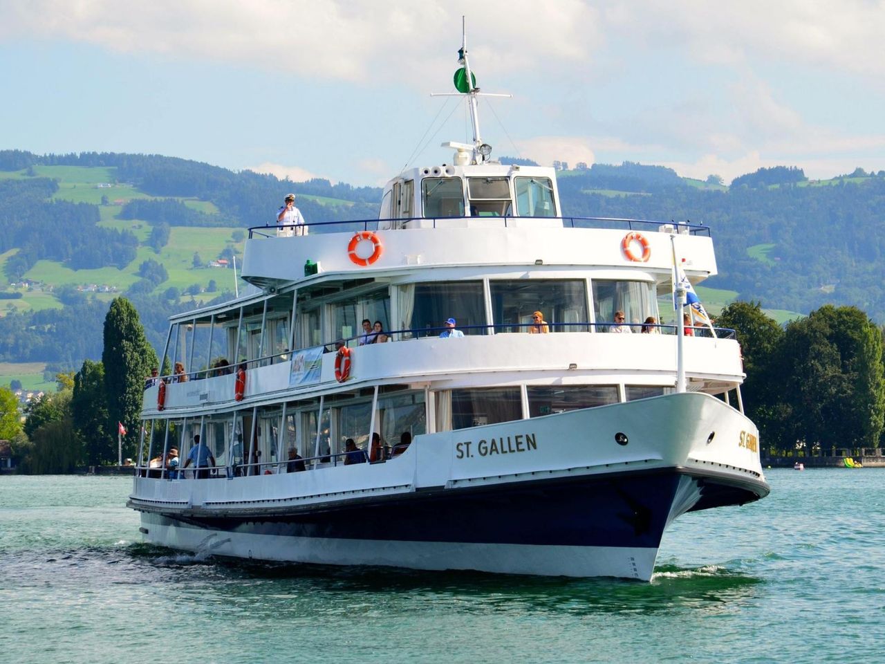 Ticket Rorschach - Lindau Insel mit dem Schiff