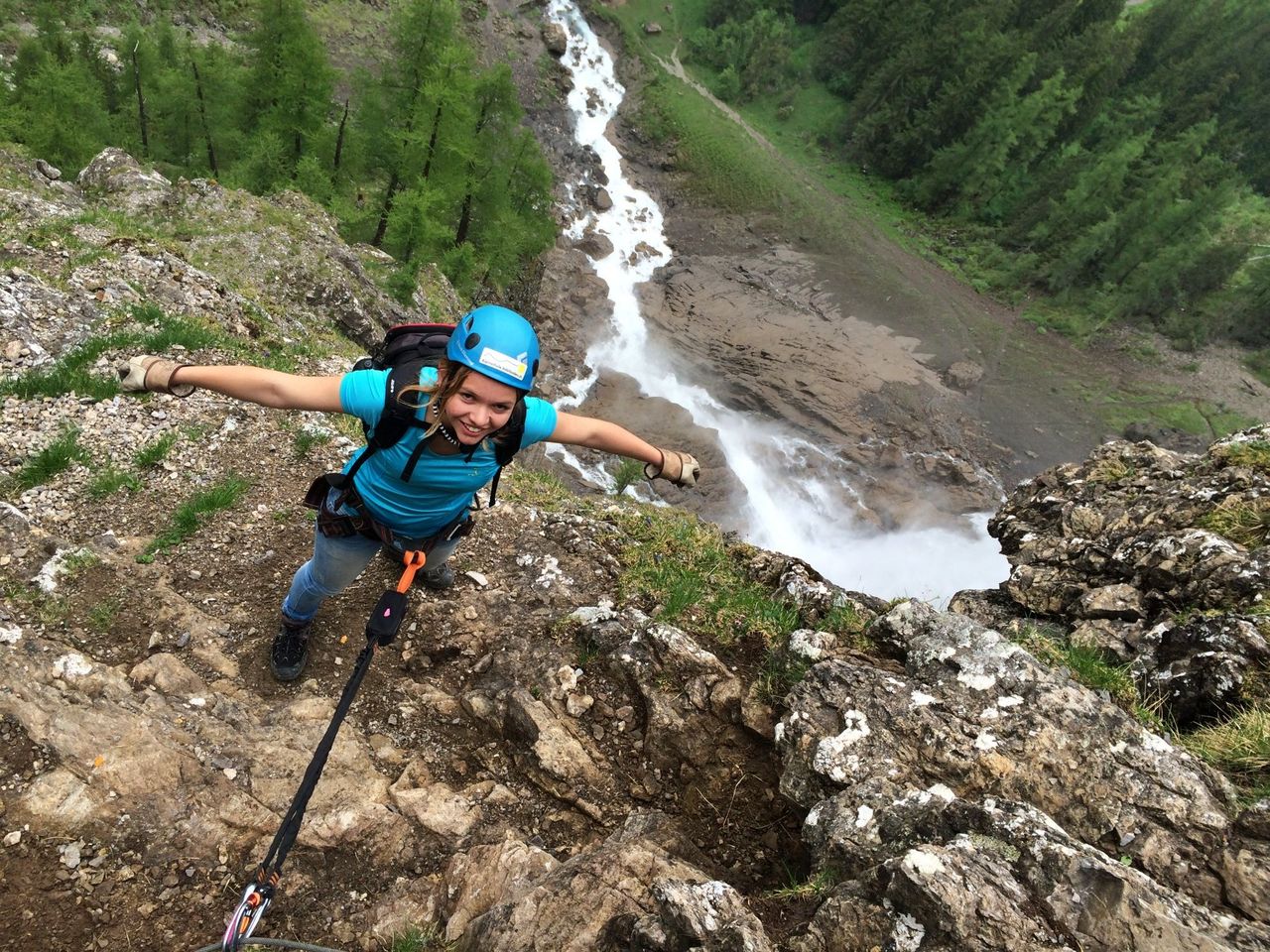 Klettersteig Engstligenalp für Anfänger