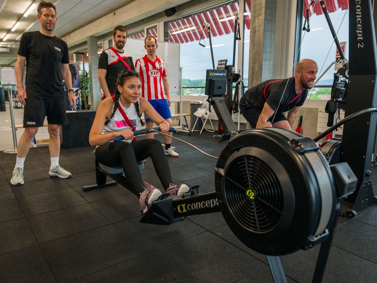 Team Olympiade in Dübendorf