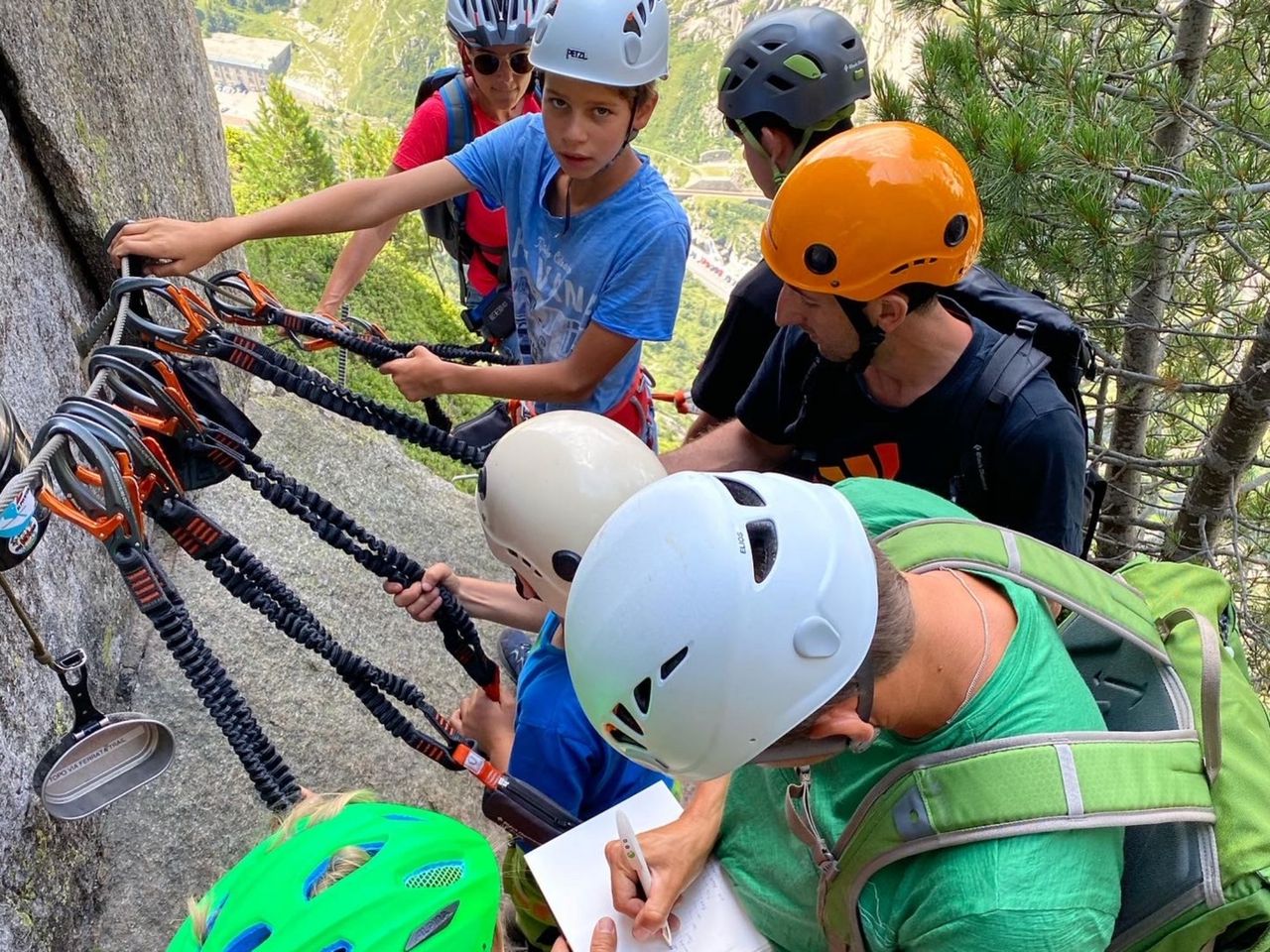Schnupper Klettersteig Andermatt für Familien