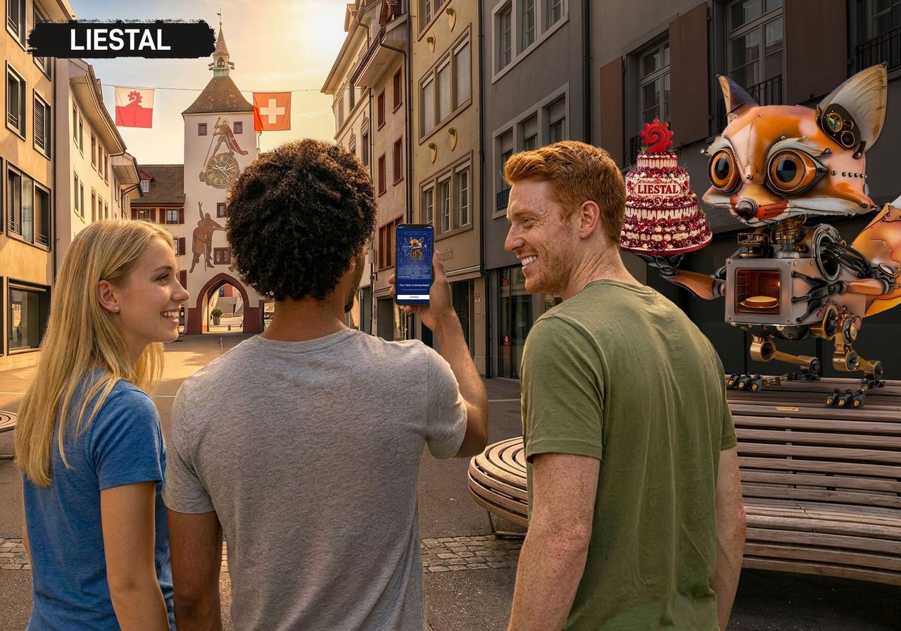 Foxtrail GO digitale Schnitzeljagd in Liestal