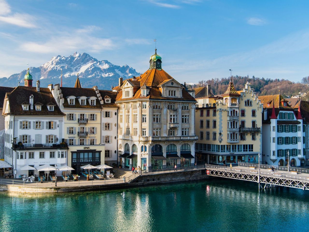 Ab Zürich: Tour mit dem Reisebus zur Rigi und nach Luzern mit Schifffahrt 