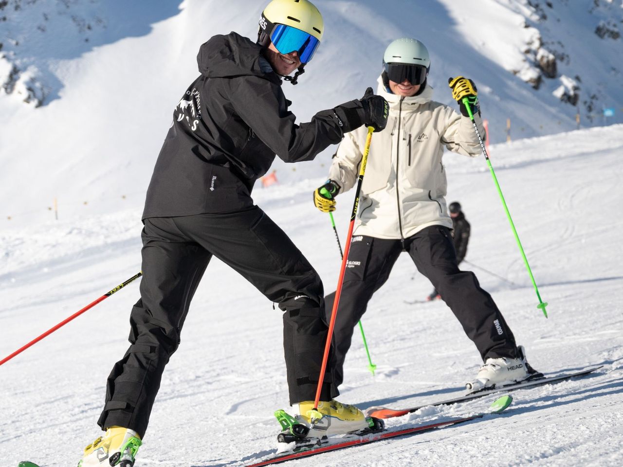 "Intermediate's Jam Pack" 3 halbe Tage Ski Unterricht in Davos