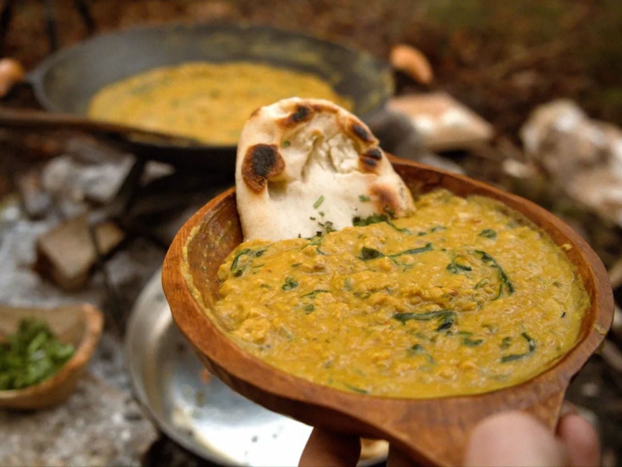 Teamevent - Outdoor Kochen über offenem Feuer