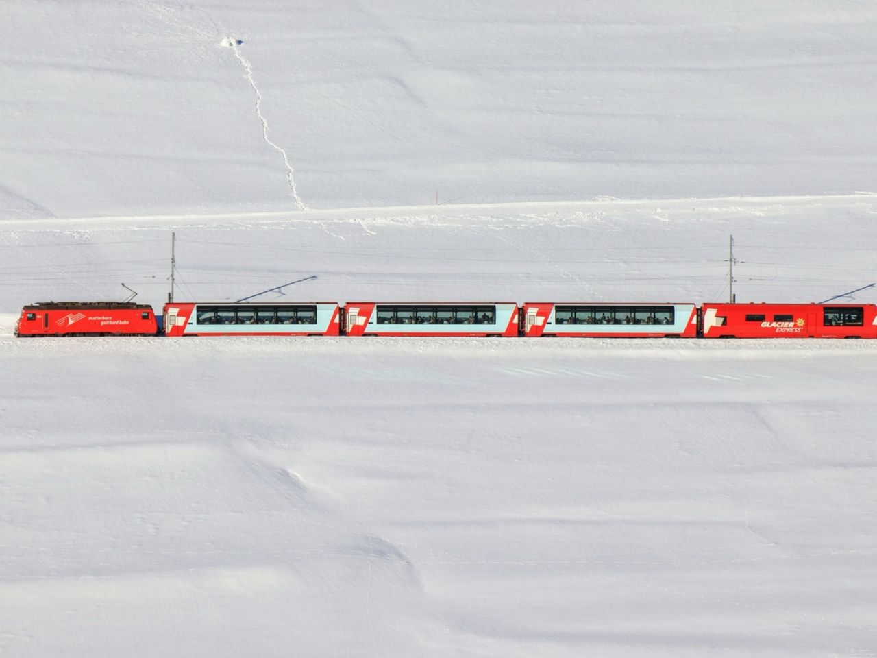 Glacier Express Excellence Class Sitzplatzreservation ab Zermatt oder St. Moritz