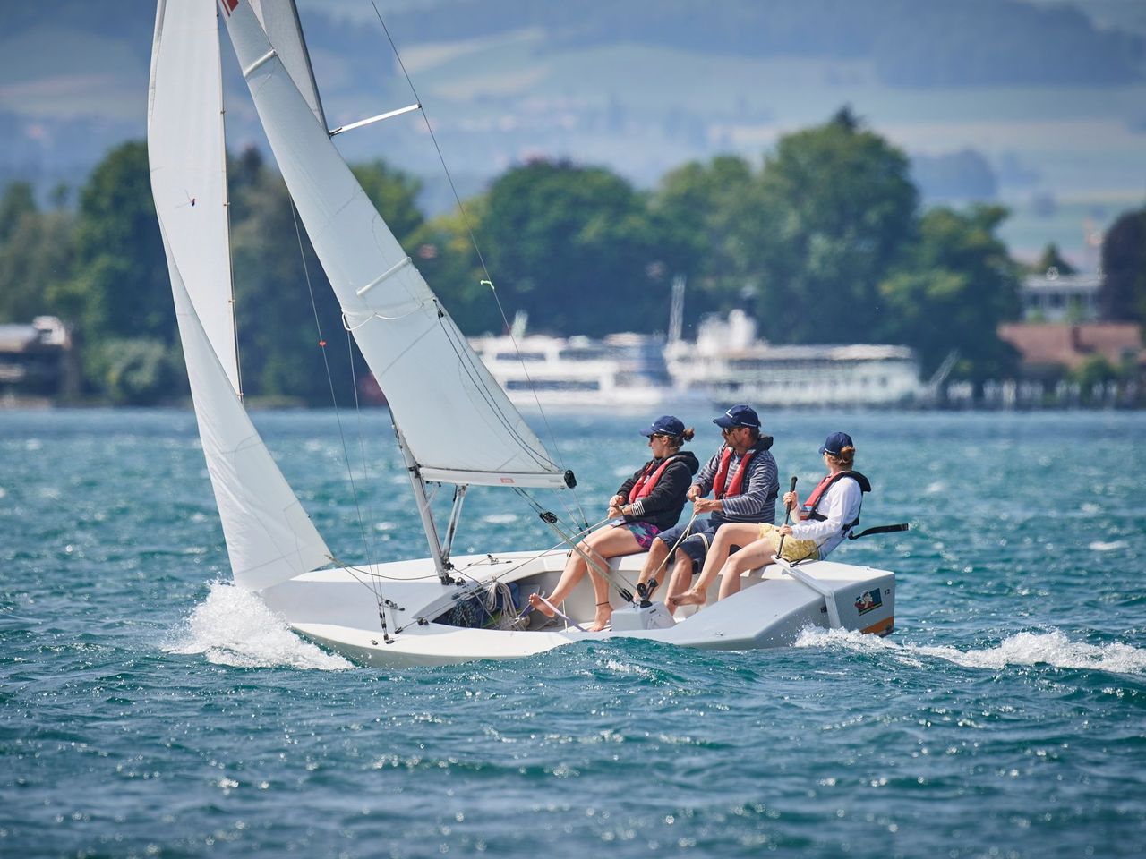 Segeln Schnupperkurs auf dem Thunersee ab Spiez