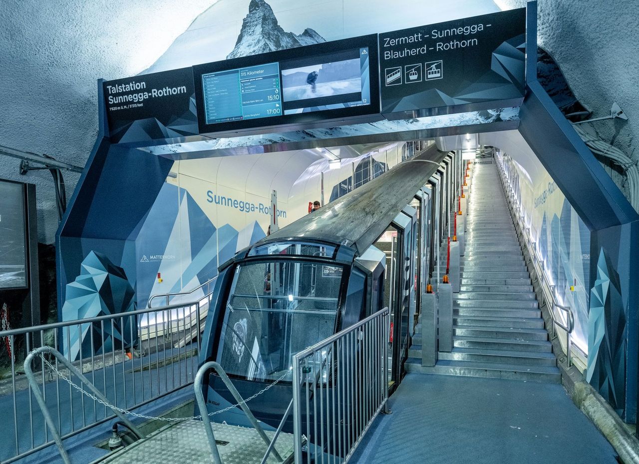 From Zermatt: Sunnegga Cable Car Ticket