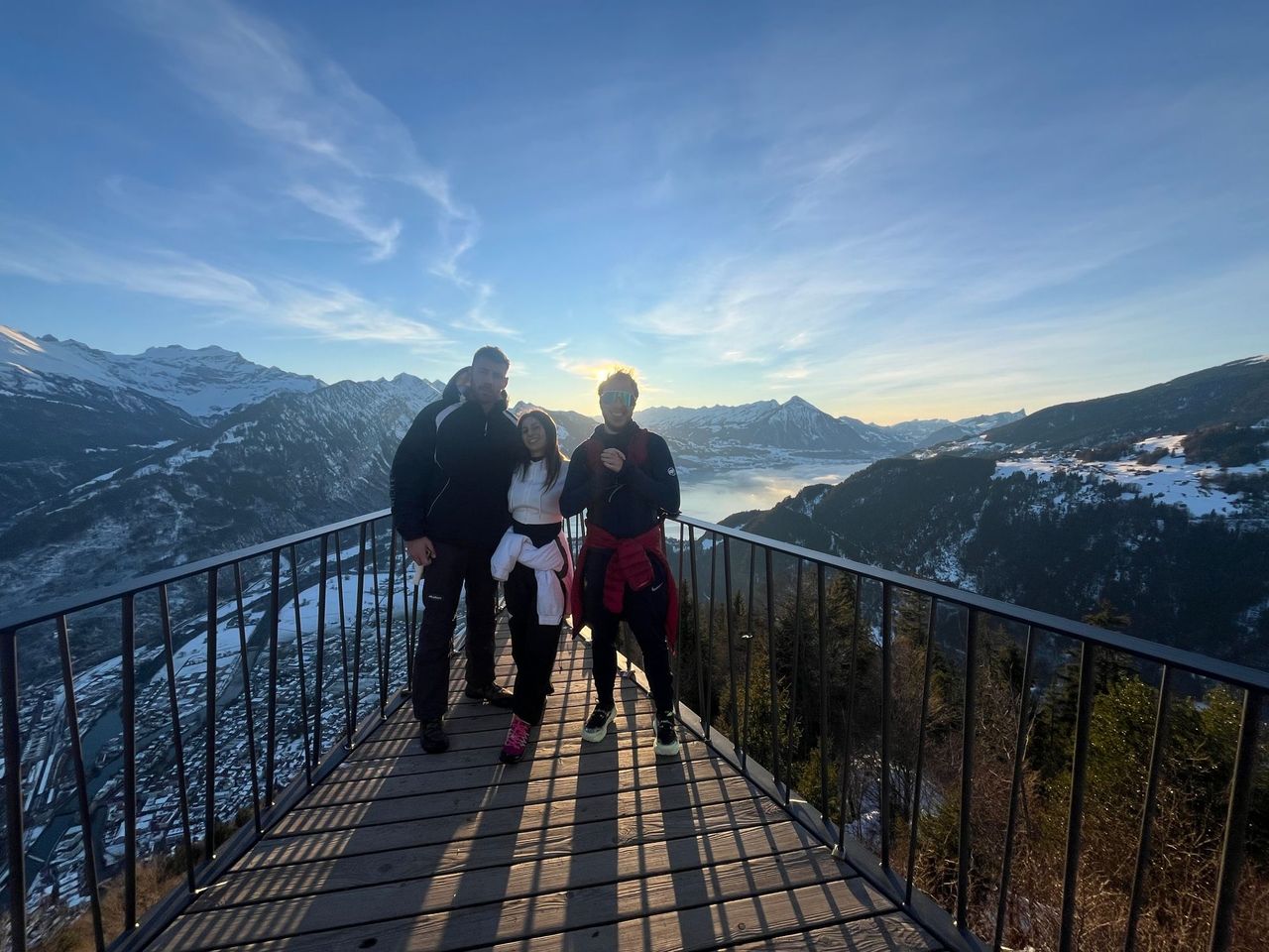 Harder Kulm private Wanderung mit Schweizer Triathlet ab Interlaken