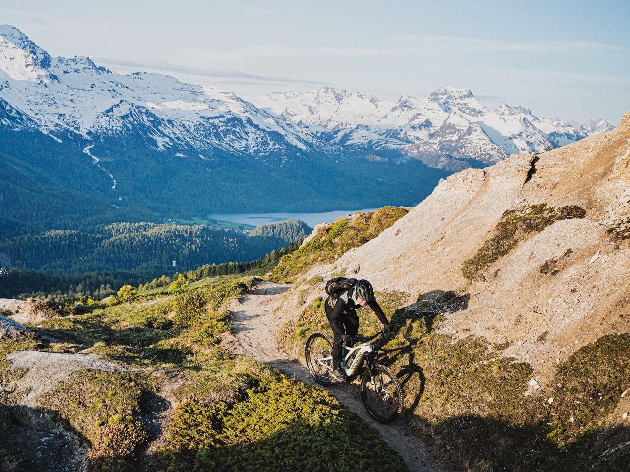 Biketour mit BBQ oder Picknick ab St. Moritz