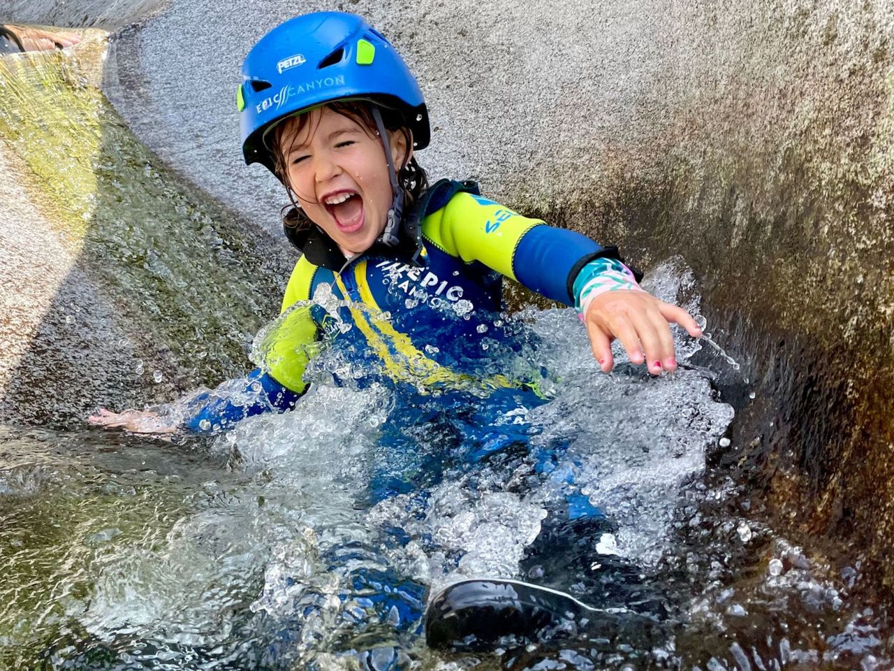 Canyoning für Familien im Boggera Canyon