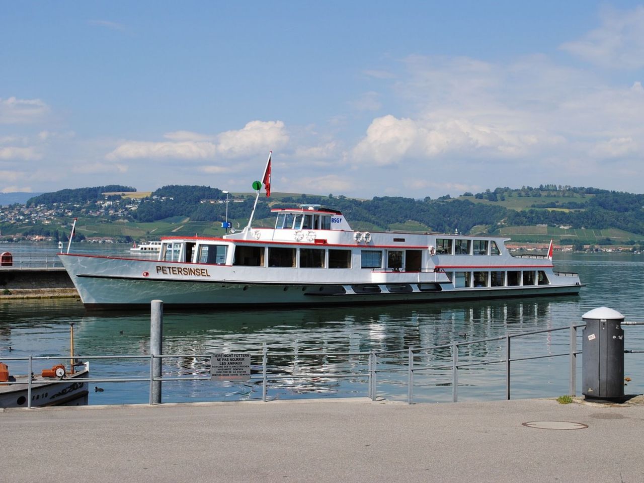 Schifffahrt Biel - St. Petersinsel Nord Ticket