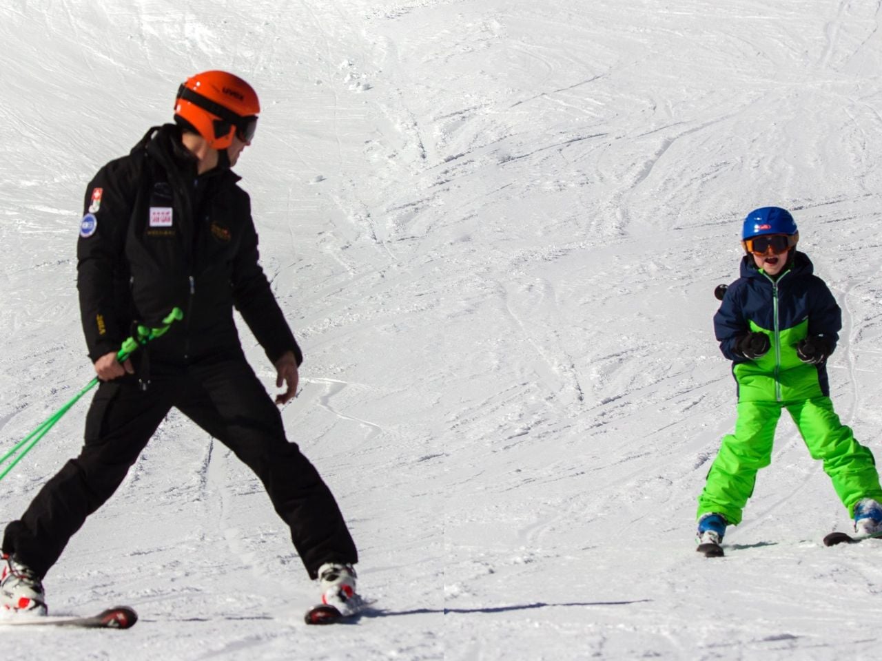 Private ski school in St. Moritz