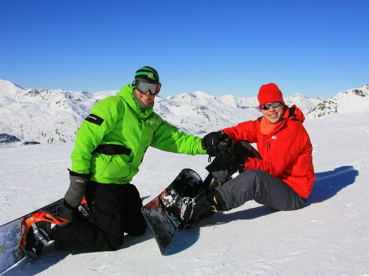 Snowboard Unterricht privat in Gstaad
