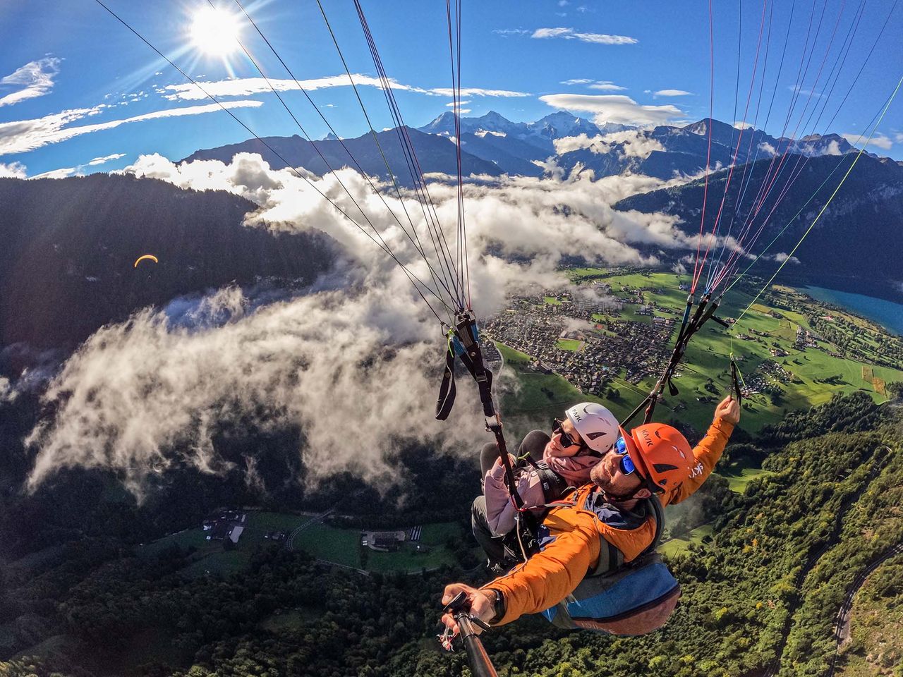 “The Golden Eagle” Beatenberg Gleitschirmfliegen ab Interlaken